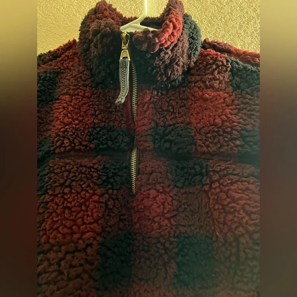 Alpine Sherpa Teddy Half Zip Pullover - Picture 6 of 6